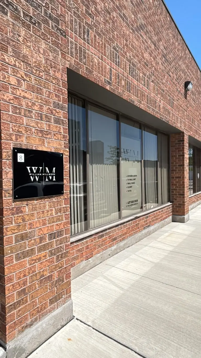 William Millwork showroom in Vaughan, Ontario