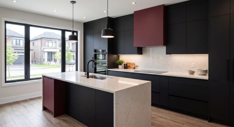 modern kitchen cabinetry styles with slab doors and handleless cabinets
